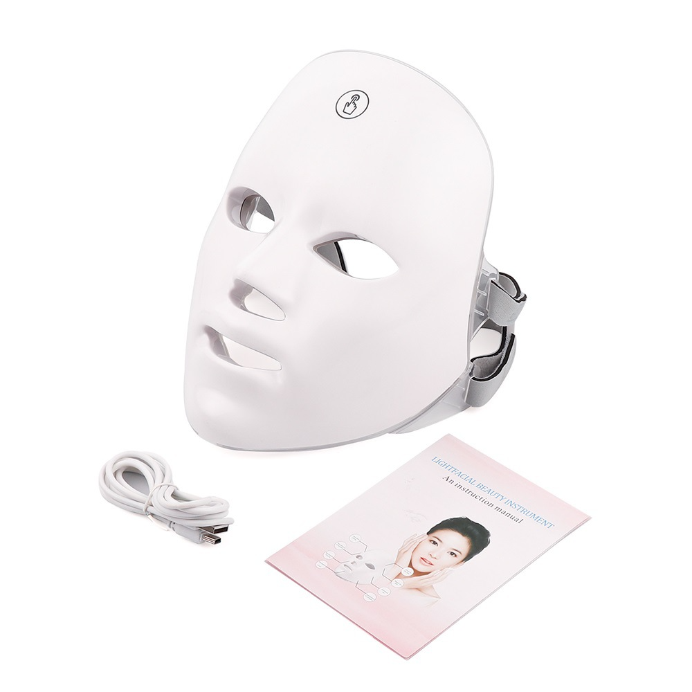 LED therapy device close-up – multiple light modes for skin renewal – Lumira Beauty Co.