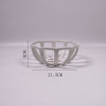 Nordic Ceramic Fruit Basket for Home Décor