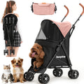 Kenyone Dog Stroller for Small Dogs Lightweight Pet Stroller for Small Dogs Premium Portable Compact Travel Dog Stroller for Small and Medium Cats Dogs Puppy