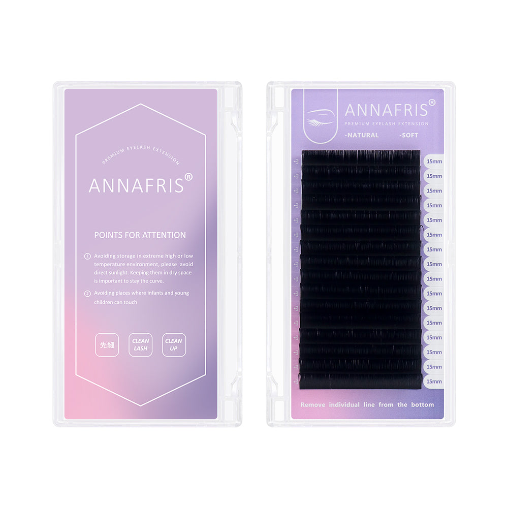 Handcrafted Dense Row Implant Eyelashes, BASF PBT Material