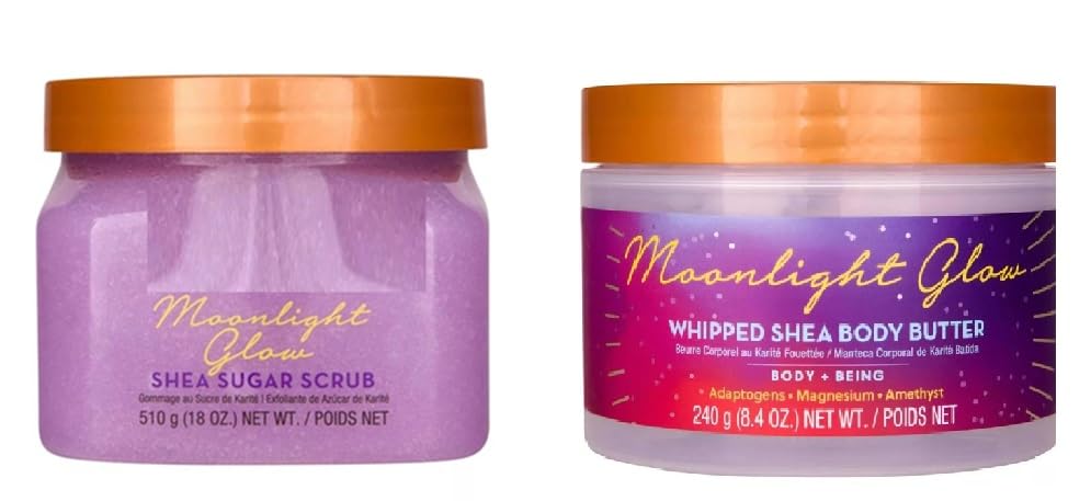 Moonlight Glow Gift Set open – luxe self-care body care gift for her – Lumira Beauty Co.